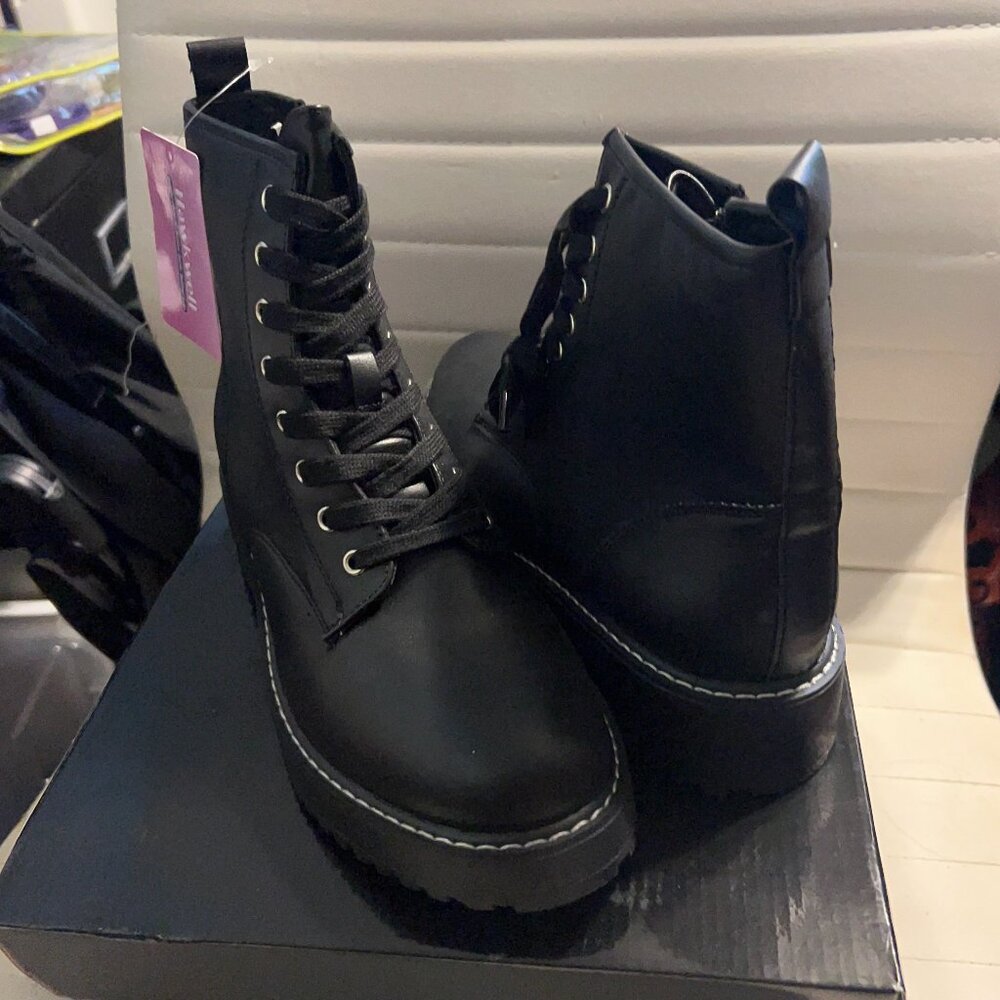 Brand New with tags Hawkwell Combat Boots